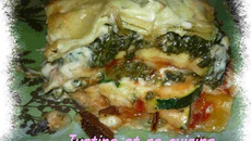 Lasagne de légumes et sauce au Bleu