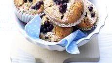 Muffins aux myrtilles sauvages