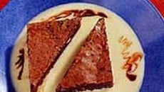 Le brownie crème anglaise