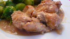 Carrés de dinde au foie gras