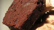 Cake mi fondant au chocolat et ginger confit