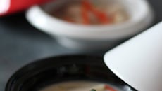 Soupe thaï au lait de coco