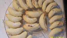 Cornes de gazelle à l'amande et pâte sablée