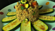 Taboulé de quinoa et courgettes