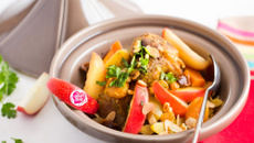 Tajine d'agneau aux pommes Pink Lady® & fruits secs