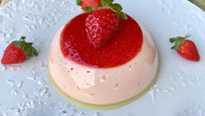 Bavarois aux fraises facile