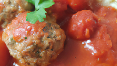 Boulettes au coulis de tomates