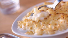 Gratin de pâtes à la crème de Philadelphia