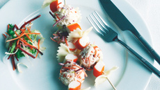 Les brochettes des p'tits marins aux bâtonnets Saveur Coraya