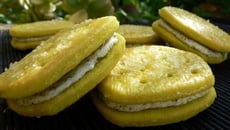 Biscuits fourrés au pesto