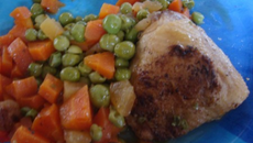 Poulet au cidre traditionnel