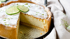 Tarte au riz et au citron