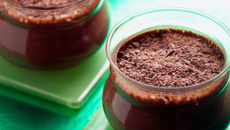 Petites crèmes au chocolat