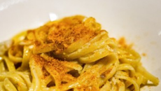 Linguine à la poudre de Poutargue