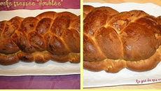Brioche tressée doublée