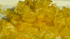 Cédrat confit et sirop de cédrat