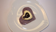 Passion Violine....ivoire, myrtille et violette