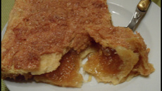 Croustade de sandia cabello de angel (pastèque de cheveux d'ange)