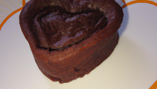 Cœur fondant chocolat