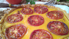 Tarte tomate-gruyère