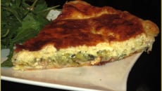 Tarte au thon, courgettes et tomates séchées