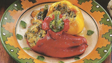 Poivrons farcis à la sicilienne