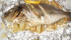 Dorade en papillote