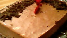 Entremet tout chocolat