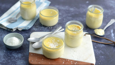 Crème dessert au lait de coco