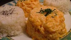 Flan de potimarron au Saint Jacques