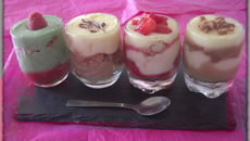 Farandole de verrines de tiramisu