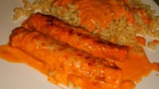 Roulés de jambon à la tomate