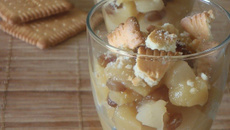 Compotée de pommes poires et raisins