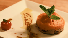 Parementier d'agneau à la menthe