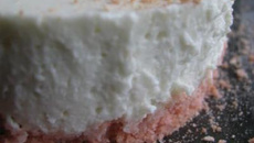 Le cheesecake à la violette