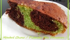 Marbré chocolat pistache