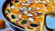 Clafoutis abricot-amande