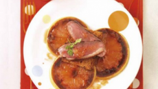 Magret de canard au pamplemousse de Floride et pain d'épices