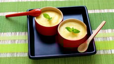 Mousse à la mangue et au gingembre