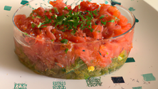 Tartare aux deux saumons inratable