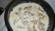 Filet mignon de porc à la crème