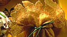 Aumônières aux pommes et aux champignons