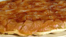 Tarte tatin sur pate brisée