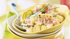 Salade de pommes de terre au jambon