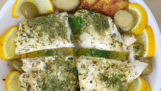 Poulet à la grecque