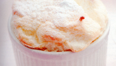 Soufflés à la compotine de framboises