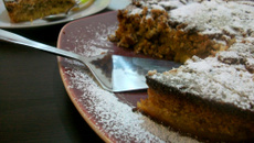 Torta caprese au limoncello