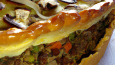 Tourte à la viande et aux légumes