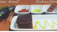 Gâteau au chocolat, amandes et huile d'olive extra vierge