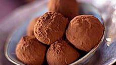 Truffes de Noël au chocolat